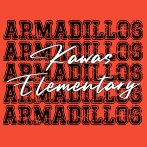 Kawas Elementary Armadillos 03-004 - Heavy Blend Crewneck Sweatshirt Design
