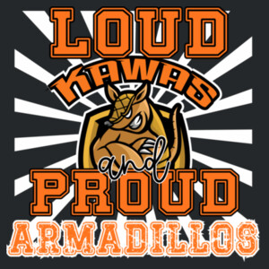 Loud & Proud Kawas Elementary 03-007 - Heavy Blend Crewneck Sweatshirt Design