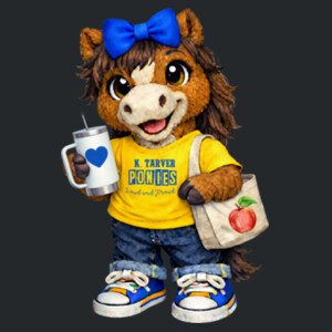 K. Tarver Ponies 03-300 - Adult Softstyle ® T Shirt Design