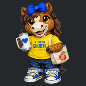 K. Tarver Ponies 03-300 - Heavy Blend Crewneck Sweatshirt Design