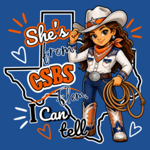 She's from CSBS I Can Tell 05A-106 - Heavy Blend Crewneck Sweatshirt Design