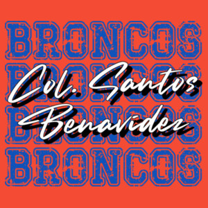 Broncos 4X 05A-114 - Adult Softstyle ® T Shirt Design