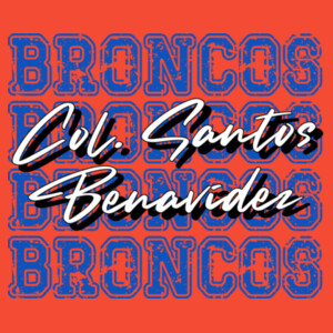 Broncos 4X 05A-114 - Heavy Blend Crewneck Sweatshirt Design