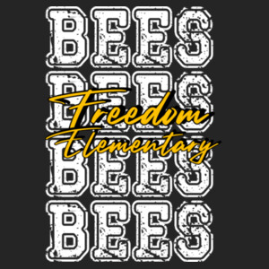 Freedom Bees 05A-604 - Youth Cooling Performance Short Sleeve Tee Design