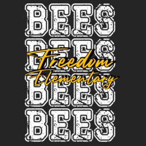 Freedom Bees 05A-604 - Adult Cooling Performance Short Sleeve Tee Design