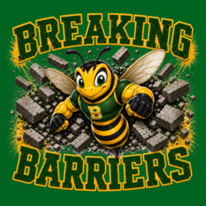 Breaking Barriers Bees 02A-110 - Adult Cooling Performance Short Sleeve Tee Design