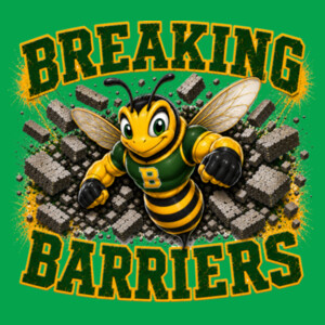 Breaking Barriers Bees 02A-110 - Adult Softstyle ® T Shirt Design