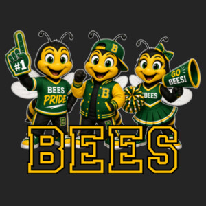 Bees 02A-211 - Adult Cooling Performance Short Sleeve Tee Design
