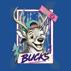Photo Frame Bucks 05A-512 - Youth Heavy Cotton 100% Cotton T Shirt Design