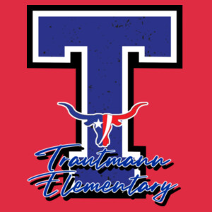Trautmann Elementary Blue 05A-900 - Adult Softstyle ® T Shirt Design