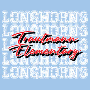 LONGHORNS 05A-902 - Youth Heavy Cotton 100% Cotton T Shirt Design
