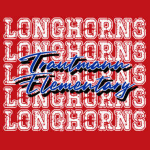 LONGHORNS Blue 05A-903 - Adult Cooling Performance Short Sleeve Tee Design
