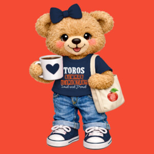 Toros Newman Bear 03-000 - Youth Heavy Cotton 100% Cotton T Shirt Design