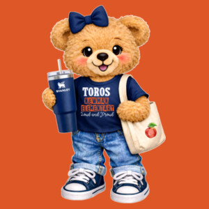 Newman Bear Stanley 05A-008 - Youth Cooling Performance Short Sleeve Tee Design