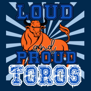 Loud and proud toros 05A-012 - Adult Cooling Performance Long Sleeve Tee Design