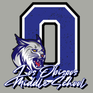 Los Obispos Middle School 06A-901 - Youth Heavy Cotton 100% Cotton T Shirt Design