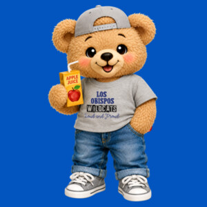 Los Obispos Bear 06A-909 - Youth Cooling Performance Short Sleeve Tee Design