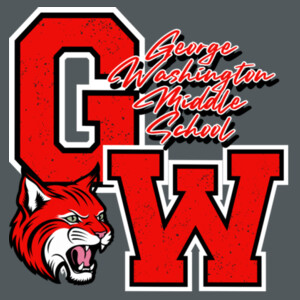 George Washington Middle School 07A-100 - Heavy Blend Crewneck Sweatshirt Design