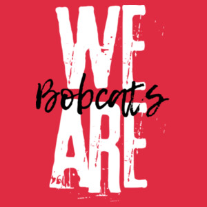 We Are Bobcats 07A-106 - Youth Heavy Cotton 100% Cotton T Shirt Design