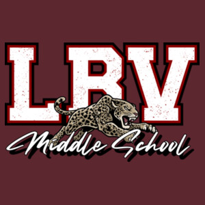LBV Middle School 06A-300 - Youth Heavy Cotton 100% Cotton T Shirt Design