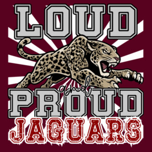 Loud and Proud Jaguars 06A-301 - Youth Cooling Performance Short Sleeve Tee Design