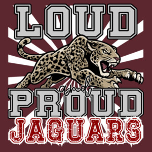 Loud and Proud Jaguars 06A-301 - Youth Heavy Cotton 100% Cotton T Shirt Design