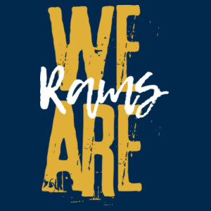 We Are Rams Gold 07A-204 - Youth Cooling Performance Short Sleeve Tee Design