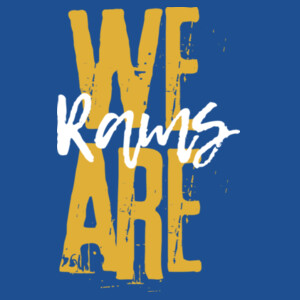 We Are Rams Gold 07A-204 - Adult Softstyle ® T Shirt Design