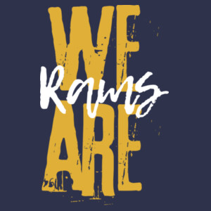 We Are Rams Gold 07A-204 - Heavy Blend Crewneck Sweatshirt Design