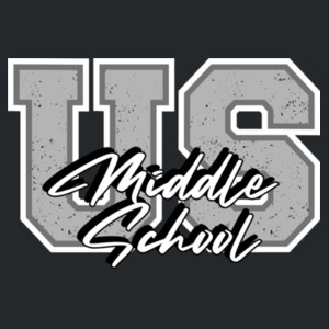 US Middle School Varsity Design 07A-300 - Youth Heavy Cotton 100% Cotton T Shirt Design