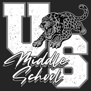 USMS Leopard Varsity 07A-309 - Youth Cooling Performance Short Sleeve Tee Design