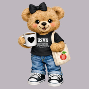 USMS Bear 07A-314 - Adult Cooling Performance Long Sleeve Tee Design