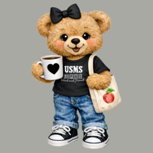 USMS Bear 07A-314 - Adult Softstyle ® T Shirt Design