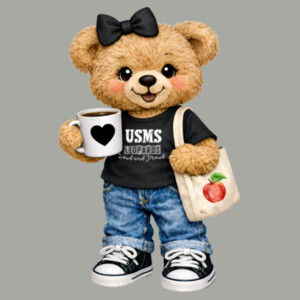 USMS Bear 07A-314 - Youth Heavy Cotton 100% Cotton T Shirt Design
