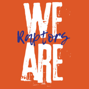 We Are Raptors 05D-008 - Adult Cooling Performance Short Sleeve Tee Design