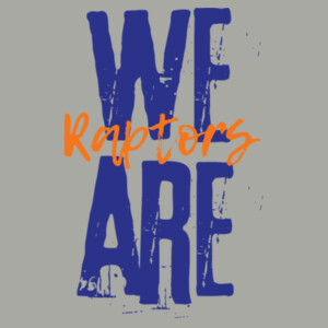 We Are Raptors Blue 05D-009 - Youth Heavy Cotton 100% Cotton T Shirt Design