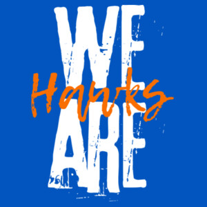 We are hawks orange 06A-508 - Youth Cooling Performance Short Sleeve Tee Design