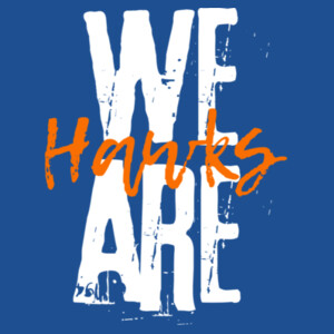 We are hawks orange 06A-508 - Youth Heavy Cotton 100% Cotton T Shirt Design