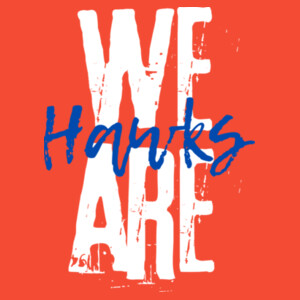 We are hawks blue 06A-509 - Youth Heavy Cotton 100% Cotton T Shirt Design