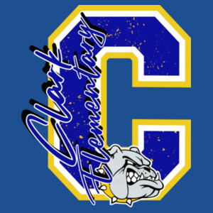 Clark Elementary 05B-001 - Youth Heavy Cotton 100% Cotton T Shirt Design