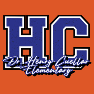 Dr. Henry Cuellar Elementary (Blue) 05B-101 - Adult Cooling Performance Long Sleeve Tee Design