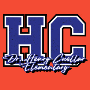 Dr. Henry Cuellar Elementary (Blue) 05B-101 - Adult Softstyle ® T Shirt Design