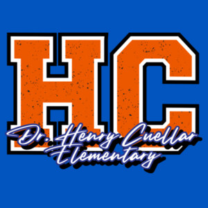 Dr. Henry Cuellar Elementary (Orange) 05B-103 - Adult Cooling Performance Short Sleeve Tee Design