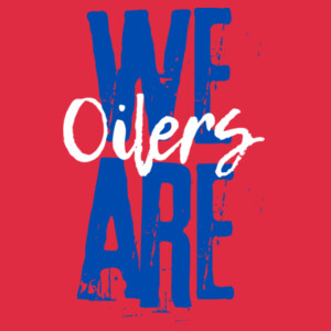 We are Oilers Blue 07A-401 - Heavy Blend Crewneck Sweatshirt Design