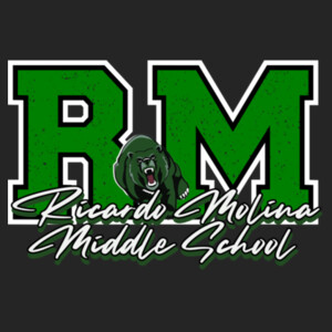 Ricardo Molina Middle School Alternate RM Design 07A-501 - Youth Cooling Performance Short Sleeve Tee Design
