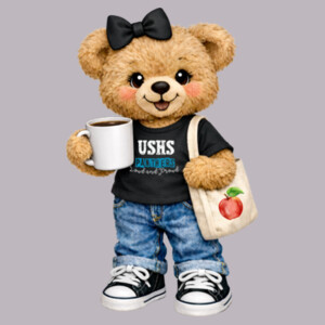 USHS Panthers Plush Teddy Bear 06A-101 - Adult Cooling Performance Short Sleeve Tee Design