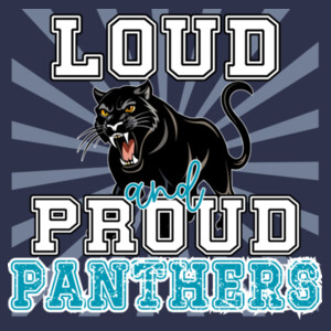 Loud and Proud Panthers 06A-105 - Adult Softstyle ® T Shirt Design