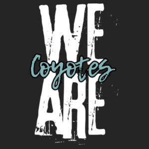 We Are Coyotes 07A-706 - Adult Cooling Performance Long Sleeve Tee Design