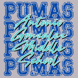 Stacked PUMAS Typography 04-903 - Adult Cooling Performance Long Sleeve Tee Design