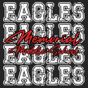  Repeating Eagles Design 04-304 - Adult Cooling Performance Long Sleeve Tee Design